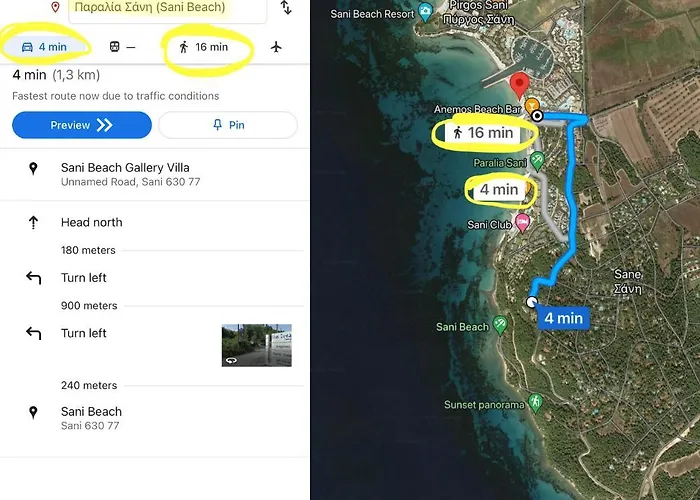 Sani Gallery Villa, Your Next Family Vacation! Feriehus Sani (Chalkidiki)